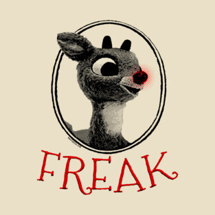 FREAK Rudolph the Red Nosed Reindeer Christmas Parody Shorts