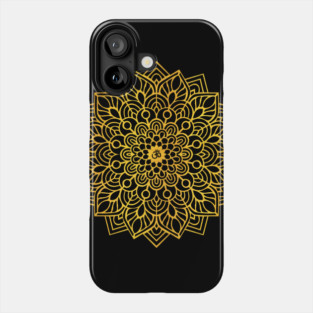 Mandala Ganesh Yoga Phone Case