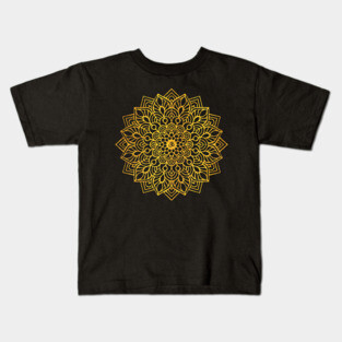 Mandala Ganesh Yoga Kids T-Shirt