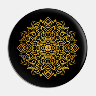 Mandala Ganesh Yoga Pin