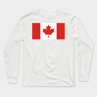 Flag of Canada Long Sleeve T-Shirt
