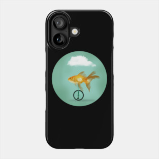 Unicycle Goldfish 02 Phone Case