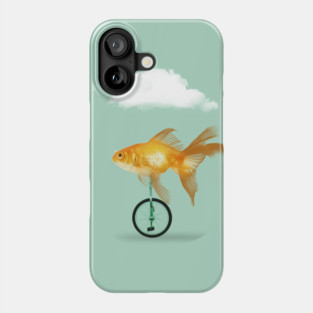 Unicycle Goldfish Phone Case