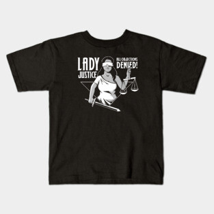 Lady Justice Kids T-Shirt
