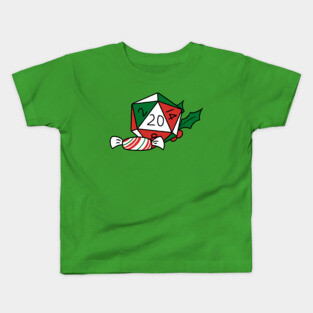 Christmas d20 Kids T-Shirt