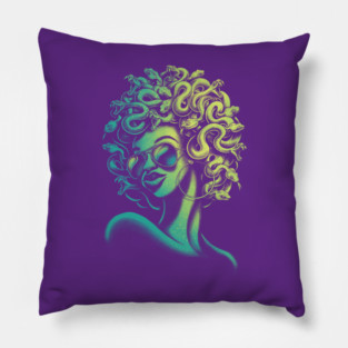 Funky Medusa Pillow