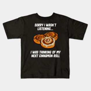 Cinnamon Roll Kids T-Shirt