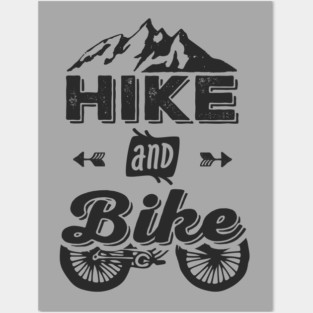 Hike and Bike Posters and Art
