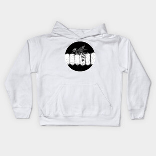 Queen Bee Laying Kids Hoodie