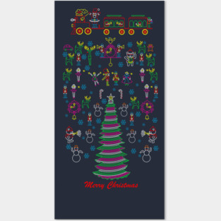 Philadelphia Department Store Christmas Lightshow Posters and Art