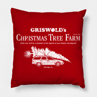 Griswold's Christmas Tree Farm Pillow