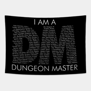I Am a Dungeon Master Tapestry