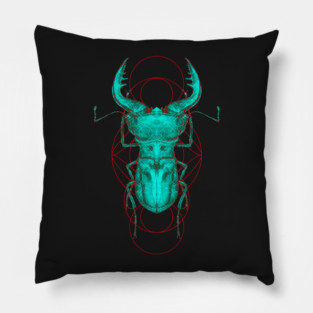 Cyclommatus Beetle Pillow