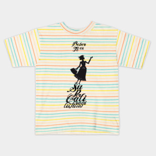 Mary Poppins té Kids T-Shirt