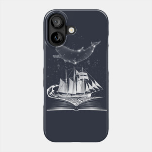 Moby Dick in the sky Phone Case