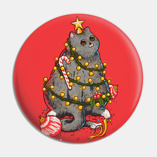Christmas Cat or Christmas Tree? Pin