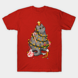 Christmas Cat or Christmas Tree? T-Shirt