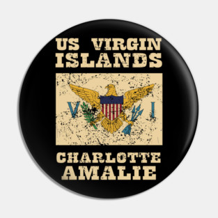 Flag of US Virgin Islands Pin