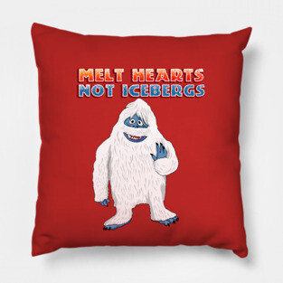 Bumble, Rudolph the red nose Pillow