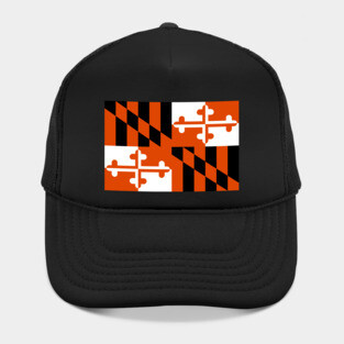 Baltimore Orioles Theme Maryland Flag Baseball Hat