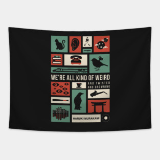 Haruki Murakami Tapestry