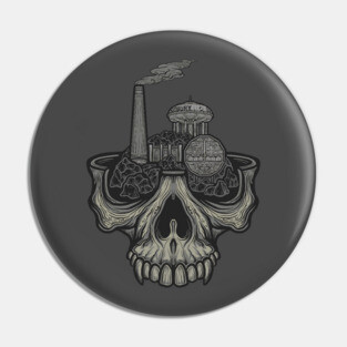 Sudbury Skull Pin