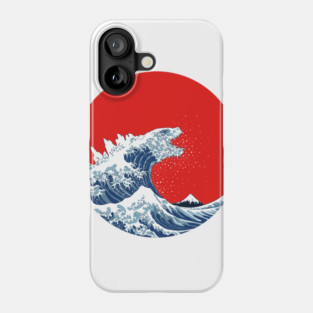 Hokusai Kaiju Phone Case