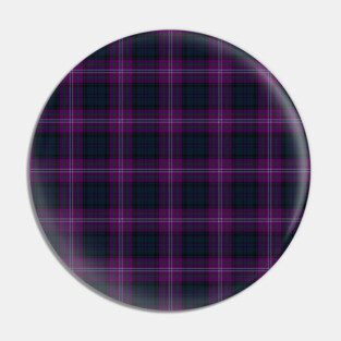 Scotland Forever Plaid Tartan Scottish Pattern Pin
