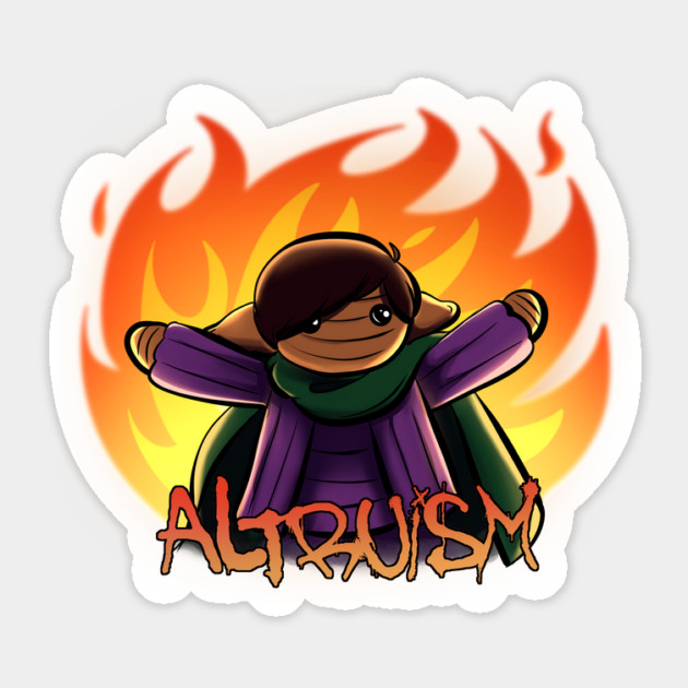 Hamid - "Altruism" Magnet by Rusty Quill