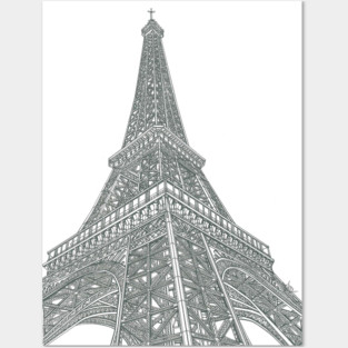 EIFFEL TOWER Posters and Art