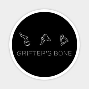 Grifters Bone - Light Logo Magnet