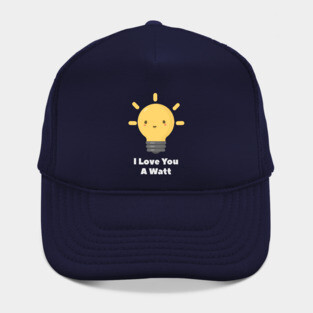 Watt Electricity Physics Pun T-Shirt Hat