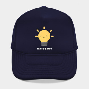 Funny Physics Electricity Watt Pun T-Shirt Hat