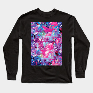 Sparkly Pattern Long Sleeve T-Shirt