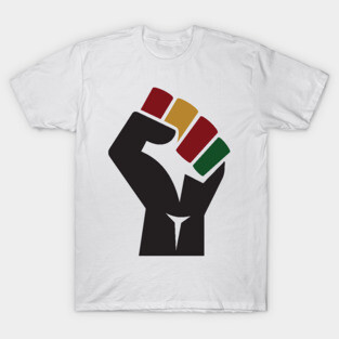 Black Power Fist - Black History Month T-Shirt