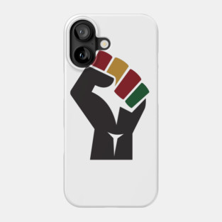 Black Power Fist - Black History Month Phone Case