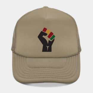 Black Power Fist - Black History Month Hat