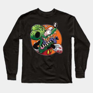 RAY BIGNESS MOUSE FINK Long Sleeve T-Shirt