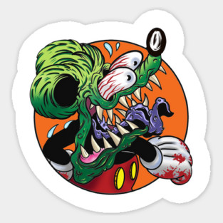 RAY BIGNESS MOUSE FINK Sticker