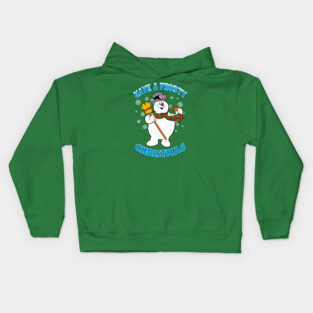 Frosty the snowman Kids Hoodie