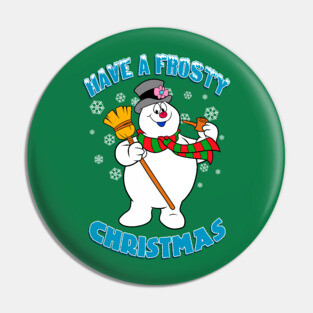 Frosty the snowman Pin