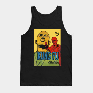 Kung Fu Television Show Bubble Gum Wax Pack (1 Stick) Tank Top