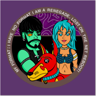 Matrix & AndrAIa & Frisket Posters and Art