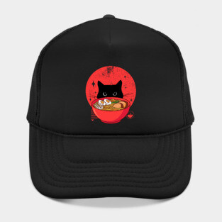cat ramen Hat