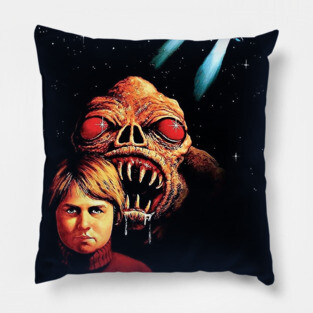 Xtro poster in color Pillow