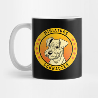 Miniature Schnauzer Dog Portrait Mug