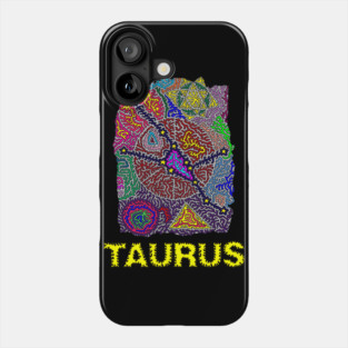 Constellation Taurus Phone Case