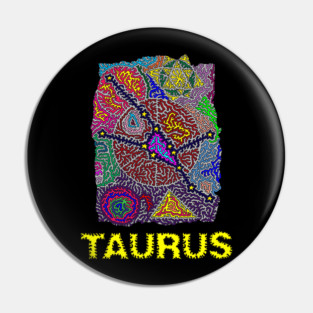 Constellation Taurus Pin