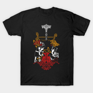 Brokkr and Sindri Dwarven Blacksmiths Norse Mythology T-Shirt