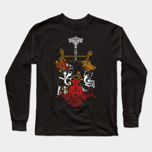 Brokkr and Sindri Dwarven Blacksmiths Norse Mythology Long Sleeve T-Shirt